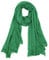 Van Der Rich ® - Schal mit fein gekreppter Oberfläche für Damen und Herren (44-Grün, One Size)