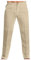 DGZTWLL Pantalon chino en lin blanc pour homme - Taille extensible - Coupe droite - Jambe large - Avant plat, beige, XX-Large