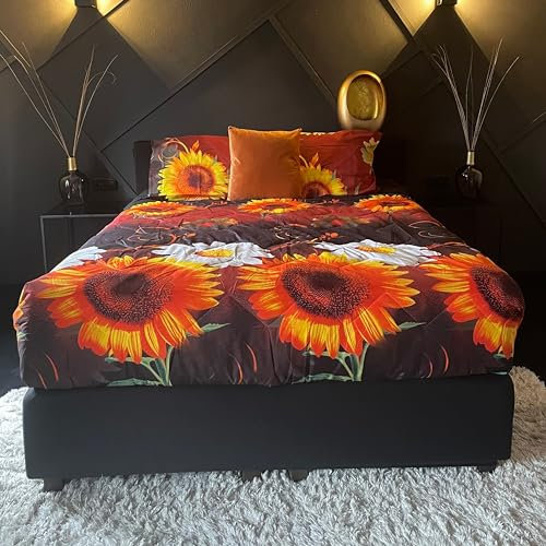 Zelesta Wonderbed Light Bettdecke 135x220 4 Jahreszeiten - Bettwäsche winterdecke und Sommer-Bettdecke Duvet - Waschbare bettdecke ohne Bezug - Anti-Allergene Steppdecke - Bettwäsche mit Muster