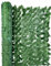 Siepe Finta Artificiale con Foglie Copri Ringhiera Verde Recinzione Edera Giardino Ornamentale Siepe Sintetica Balcone Rotolo 100x300 Cm 1x3 Metri