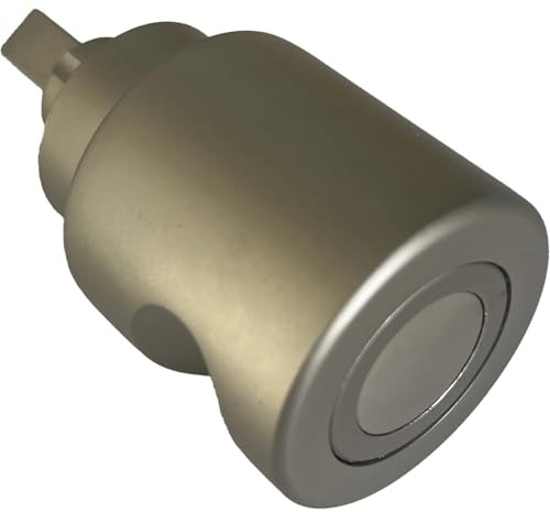 HEKNA ERGO-LINE SYSTEM 30 Drehknopf Metall nicht sperrbar, Zamak vernickelt matt