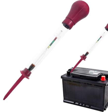 Salyeeluly Probador de anticongelante para automóviles,Probador de anticongelante - Medidor de densidad de anticongelante para automóvil,Probador de anticongelante profesional para comprobar la