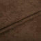 Fabreco ALVELLA Microfaser Meterware 5 M x 148 cm breit, Verlours, Möbelstoff, Polsterstoff, Dekostoff, Uni - Braun