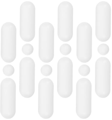 UKCOCO 18Pcs Toilet Seat Bumpers Universal Toilet Seat Pads Rubber Buffers with Anti-Slip Waterproof Design for Fitting and Replacement in Home and Public Bathrooms