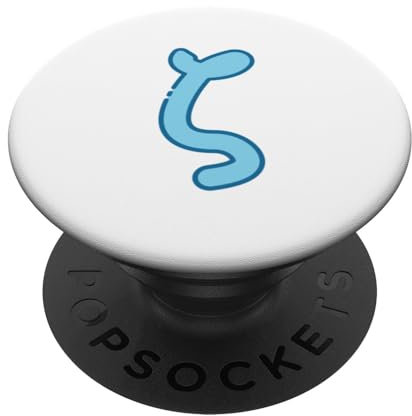 Kleinbuchstabe Zeta - Sechster Buchstabe des griechischen Alphabets PopSockets Klebender PopGrip