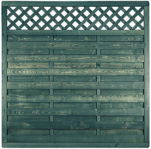 Unbekannt Lamellenzaun Alaska B180 x H180 cm