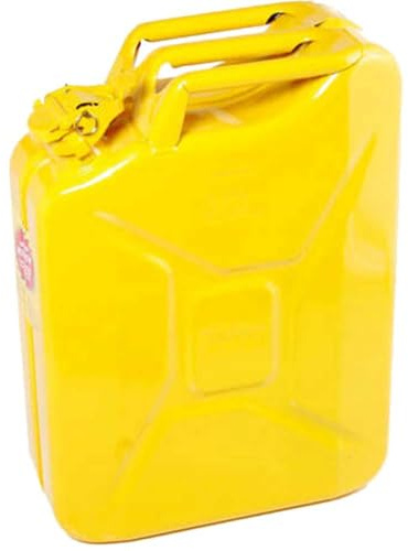 Sirius Explosion Safe Metal Jerry Can 20l Yellow