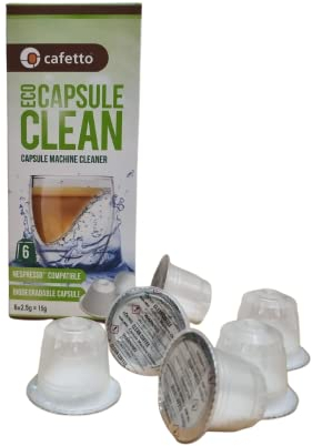 Cafetto ECO Capsule Clean Capsule Machine Cleaner – 6 x 2.5g