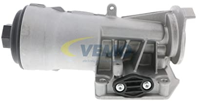 VEMO V15-60-0006 Boîtier de filtre à huile Compatible avec VW Golf 4 3/5 portes 1J1 Golf 5 3/5 portes 1K1 Golf 6 3/5 portes 5K1, SEAT Ibiza III 3/5 portes 6L, AUDI A3 Sportback 8PA