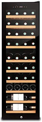 Dual Zone Thermoelectric Wine Cooler -Drug Refrigerator - Red and White Wine Chiller - Countertop Wine Cellar - Bar Refrigerator LCD Display Digital Controls Uptodate