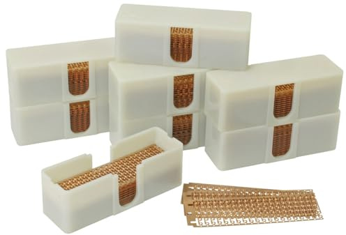 WETEC Splice Rahmen für Gurtverbinder-Zange WE-CST-010, 20er-Pitch/4.000 Stück (Splice-Rahmen Gurtverbinderrahmen Gurtverbinder PSC-010 Splice-Clip) (Pack à 4.000 Stück)