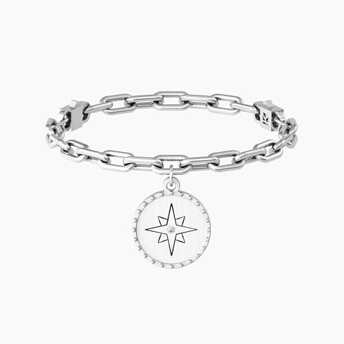 KIDULT - Bracciale in acciaio 316L cristalli | Symbols