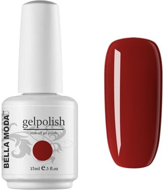 BELLA MODA Soak Off UV Gel Nail Polish Kits Gel Varnish Cured with UV LED Set For Nail Art Manicure Home DIY
