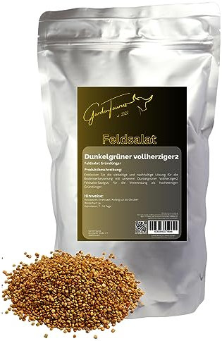 GardenTaurus® Feldsalat essbarer Gründünger, Inhalt für 50m², erzeugt viel Blattmasse, ideal als Gründüngung und zur Ernte, essbarer Salat (50m²)