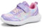 LUCKY STEP Scarpe da Ginnastica alla Moda per Bambini, Scarpe Sportive da Tennis con Paillettes per Ragazzi/Ragazze (Viola, 3US-34EU-2UK)