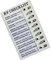 Memotafel für die Familie, trocken abwischbar, vielseitig einsetzbar | Checkliste für Memo-Checkliste, Notiztafel, Arbeitstafel, wiederverwendbar, abnehmbar