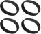 Cinghie di Ricambio per Kirby Avalir, Confezione da 4 Cinghie per Aspirapolvere Compatte e Leggere, Materiale in Gomma, Compatibili con Sentria 2 Avalir 2