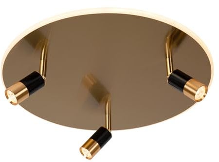 LUCIDE JUBEL - Deckenleuchte - Ø 48 cm - LED - CCT - 2500K/3000K - Mattes Gold/Messing
