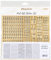 DKZBR Konturensticker Zahlen und Buchstaben, gold, 5er Set, über 600 Sticker, Einladungskarten, Kerzen, Accessoires gestalten, Sticker Taufe Kommunion Geburtstag Hochzeit