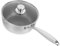 TOPBATHY 1 Set Pentola a Nido D'ape in Acciaio Inox Pentola Da Cucina Casseruola Domestica Utensili Da Cucina Ciotola Per Servire Le Tagliatelle Piccolo Vaso Silver Acciaio Inossidabile