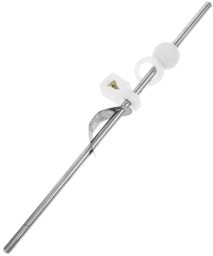 IWOWHERO Tige de Vidage Rallongée Cuivre pour Bonde Lavabo Salle de Bain Tirette Évacuation Eau Facile à Installer Contrôle du Flux Eau Compatible Évier Lavabo