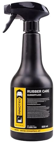 INNOTEC Rubber Care 500 ml – professionelle Gummipflege für Fahrzeugdichtungen, Reifen, Türgummis & Kunststoffteile – schützt vor Austrocknung, Versprödung & Frost – pflegt, reinigt & frischt auf