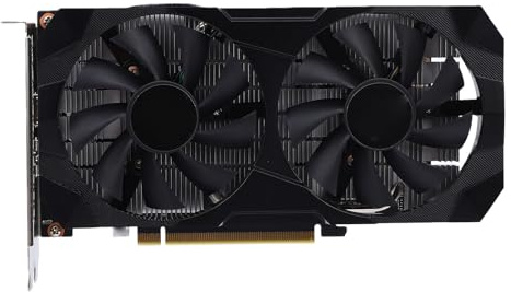 PUSOKEI GTX1660ti 6GB Gaming Graphics Card, GDDR6 Video Card with HDMI & DisplayPort, Dual Fan Cooling, Supports 1080p AAA Games