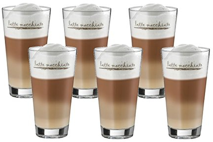 Würtembergische Metallwarenfabrik WMF Latte Macchiato Gläser Eiskaffeegläser 6 er Set