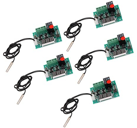 Sharplace 5 Digital Temperaturschalter DC 12V 20A Relais für Haushaltsgefrierschrank, Wasserbehälter