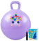 INPODAK Space Hopper, 18 Inches Hopper Ball, Spacehopper for Kids Age 8 to 12, Jumping Ball with Handle, Hopping Toy for Kids Age 3 4 5 6 Years Old Outdoor Garden Yard Game