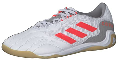 adidas Herren Copa Sense.3 in Sala Fussballschuh, FTWR White Solar Red Iron Met, 44 EU