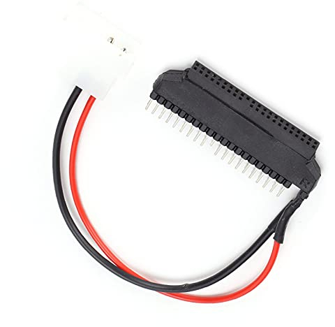 PUSOKEI 44-Pin-IDE auf 40-Pin-IDE-Adapter, Festplattenlaufwerk Laptop Desktop-PC PATA-Port-Konverter-Kartenadapter, 44-Pin-Festplattenlaufwerk Laptop-IDE auf 40-Pin