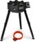 Onlyfire - Fornello a propano da esterno, supporto portatile per bruciatore Wok con staffe Wok e gambe rimovibili e regolabili per campeggio all'aperto