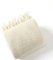 LPY Strukturierter Strick, Superweiche Decke Mit Fransen, GemüTlicher Bettenden-Schalbezug, Bed and Breakfast, Hotel, Schlafsofa, Wohnzimmer (50 X 67,7 Zoll), Cremefarbene Decke-beige