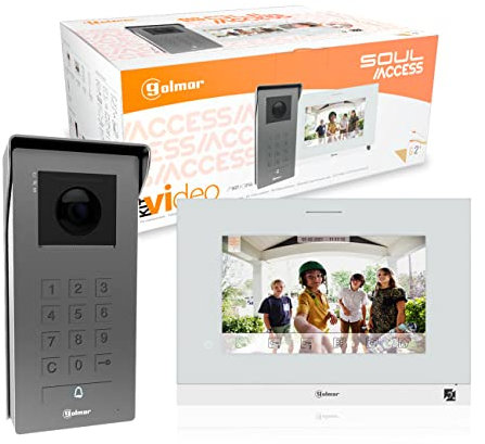 KIT Videocitofono Golmar 12205170 colore 1 righe S5110 ACCESS/ART7H