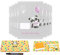 DOMUS® 8 Bustine Corredino Neonato Ospedale Panda Baby Bag - Sacchetti Cambio Neonato Ospedale Utili per Organizzare Borsa Parto Ospedale Mamma