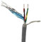 WALNUTS 5 Metri 26AWG 2/4/6/8 Core RVSP Schermato Intrecciato Grigio RS485 Cavo di Controllo del Segnale Filo di Rame Stagnato Audio Fai da Te - 2 Core, 5 Metri, 26 AWG Grigio