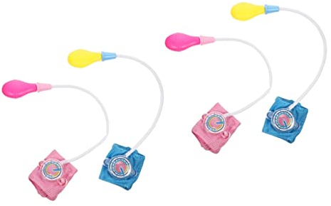 SAFIGLE Spielzeuge 4-Teiliges Blutdruckmessgerät Spielzeug Kleinkind Anzug Kinder Spielsets Spielzeug Für Kleinkinder Kinder Arzt Kit Spielset Kinder So Ob Spielsets Spielsets Für Kinder