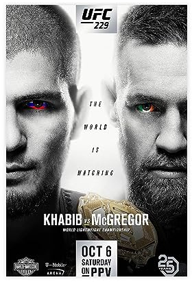 ETOMEY Boxing-UFC 229 Khabib Nurmagomedov vs Conor McGregor Poster Leinwand Poster Wandkunst Dekor Druck Bild Gemälde für Wohnzimmer Schlafzimmer Dekoration ungerahmt 30 x 45 cm
