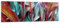 Panorama Bilder auf Glas 160x50cm Glasbild Blätter Botanik Boho Groß XXL Wanddeko Bild im Glas Schlafzimmer Küche Wandbilder Dekoration Wohnzimmer Modern Wall Decor Wand Kunstdruck Art GAB160x50-5523