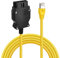 Mitening Enet OBD2 Kabel, 2m Ethernet Diagnose Interface, Netzwerk Verlängerungskabel, OBDII ESYS Adapter F-Serie Kodierung Kabel zur Diagnose und Codierung