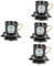 Alipis 4 Set Mark Tazza Di Ceramica Tazza Di Stile Europeo Tazza Di Caffè Europea Evil Eye Tazza Di Caffè Cappuccino Tazza Tazza Di Caffè Bere Tazza Retro Tazza Tazza Di Acqua
