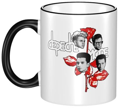 De&PE&Che music band Mode-tassen– Kaffeetasse, lustige personalisierte Tasse für Bandmitglieder – Geschenk zu Weihnachten, Geburtstag – Mann/Frau
