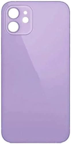 bcmhub iPhone 12 Replacement Purple Glass Back Cover Rear Housing, Professional purple