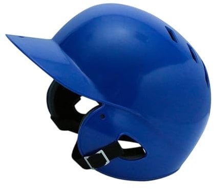 Fenteer Baseball -Helm Softball Helm Schock absorbieren Doppelohr für Kinder für Spielturniere Outdoors Wettbewerb Kinder, Blau