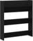 vidaXL Schuhschrank Schwarz Eiche 80x18x90 cm Holzwerkstoff