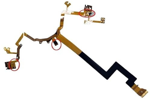 gZJzMDmf 1 câble Flexible FPC for stabilisateur d'image «is» avec pièces de réparation de capteur, Compatible avec l'objectif Canon EF 24-105mm f/4L is II USM
