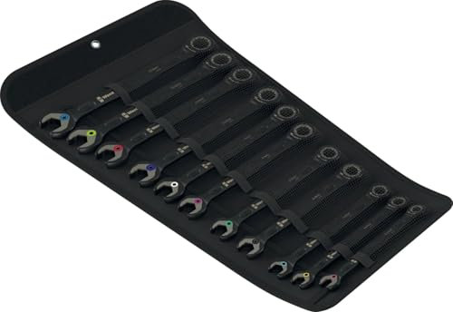 Wera Joker Black Edition 11-TLG. - Set di chiavi a cricchetto combinate