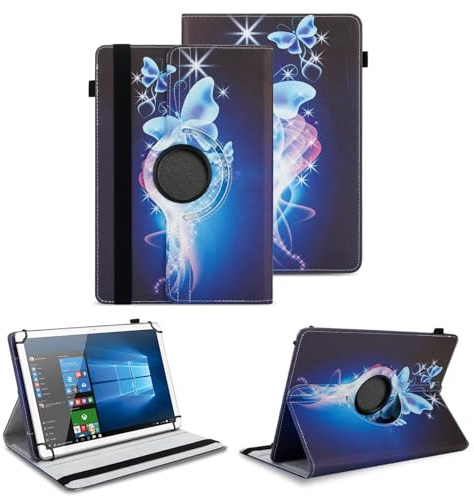 Tablet Schutzhülle kompatibel mit PEAQ PET 10980-F628E 10,95 Zoll Hülle für Tablet 360 Grad Drehbar Tasche ultradünne Kunstleder Tablethülle Standfunktion 360° Drehbar Case
