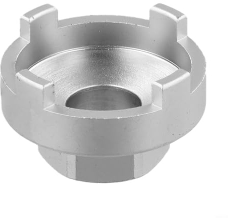 Single Speed 4 Notch Freewheel Remover Tool for Bikes Featuring Heat Treated Carbon Steel Construction and Compatibility with Multiple Tools